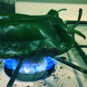 roast pepper tips stove broiler