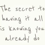 gratitude is peace