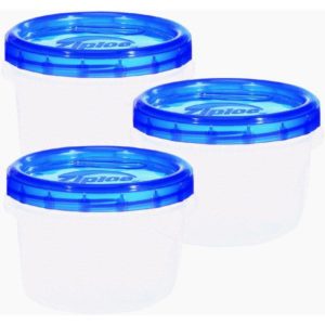 disposable round storage containers