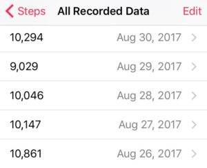 10000 daily steps without going outside