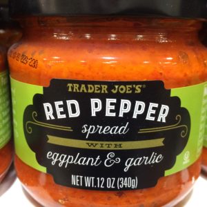 red pepper eggplant spread