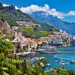 The Amalfi coast sure is beaufitul though