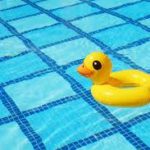 summer workout tips for houston texas but this picture is just an inflatable duck in a pool